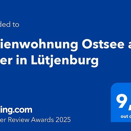 Ferienwohnung Ostsee Am Meer In Lütjenburg Kültér fotó
